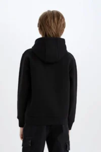 DeFacto Marvel Avengers Hooded Sweatshirt Boy - Image 5