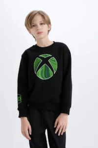 DeFacto Xbox Crew Neck Sweatshirt Boy - Image 3