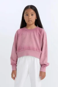 DeFacto Girls' Sweat D6994A8/BR277 - Image 3
