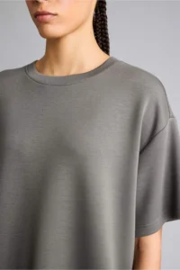 DeFacto Oversize Crew Neck Sports Modal Short Sleeve T-Shirt - Image 4