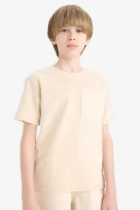 DeFacto Crew Neck Short Sleeve T-Shirt Boy - Image 6
