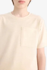 DeFacto Crew Neck Short Sleeve T-Shirt Boy - Image 7