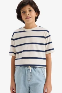 DeFacto Striped T-Shirt Boys'