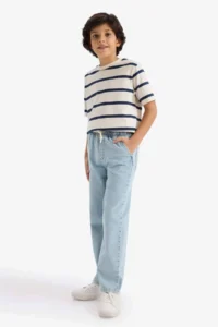 DeFacto Striped T-Shirt Boys' - Image 2