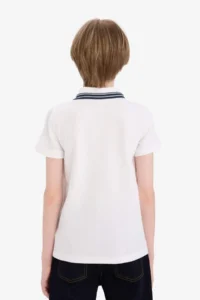 DeFacto Polo Neck Embroidered Pique Short Sleeve T-Shirt Boy - Image 6