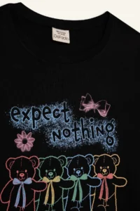 DeFacto Crew Neck Printed Short Sleeve T-Shirt Girls - Image 8