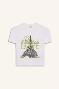 DeFacto Relax Fit Crew Neck Printed Short Sleeve T-Shirt Girls - Image 7
