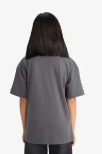 DeFacto SpongeBob Oversize Wide Fit Crew Neck Short Sleeve T-Shirt Girl Child - Image 6