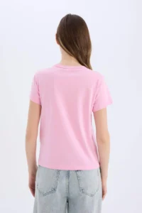 DeFacto 100% Cotton PowerPuff Girls Regular Fit Ribbed T-Shirt - Image 6