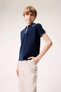 DeFacto Polo Neck Pique Short Sleeve T-Shirt Boy