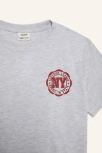 DeFacto Crew Neck Back Printed Short Sleeve T-Shirt Boy - Image 2