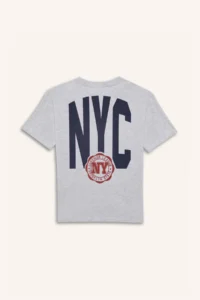 DeFacto Crew Neck Back Printed Short Sleeve T-Shirt Boy - Image 3
