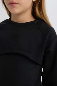 DeFacto Relax Fit Crew Neck Sweatshirt Girl - Image 5