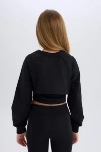DeFacto Relax Fit Crew Neck Sweatshirt Girl - Image 6