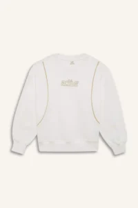 DeFacto Oversize Wide Fit Crew Neck Printed Sweatshirt Girl - Image 7