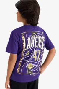 DeFacto NBA Los Angeles Lakers Short Sleeve T-Shirt Boys