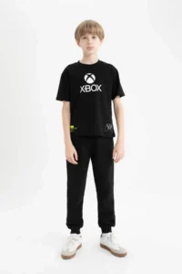DeFacto Xbox Black Boys' T-Shirt D9562A8/BK81 - Image 2