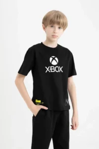 DeFacto Xbox Black Boys' T-Shirt D9562A8/BK81 - Image 4