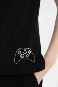 DeFacto Xbox Black Boys' T-Shirt D9562A8/BK81 - Image 5