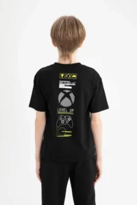 DeFacto Xbox Black Boys' T-Shirt D9562A8/BK81 - Image 7