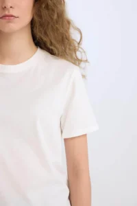 DeFacto White Women T-Shirt D9592AX/WT34 - Image 5