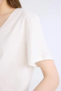 DeFacto Regular Fit V-Neck Basic Plain Short Sleeve T-Shirt - Image 5