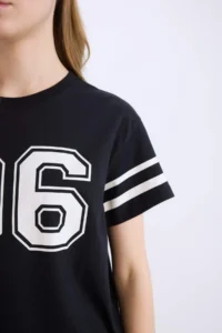 DeFacto 100% Cotton Printed T-Shirt - Image 4