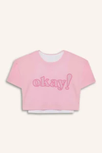 DeFacto Crew Neck Printed Short Sleeve T-Shirt Girl Child - Image 7