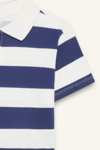 DeFacto Relax Fit Striped Short Sleeve Polo T-Shirt Girls - Image 8