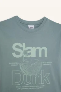 DeFacto Crew Neck Printed Short Sleeve T-Shirt Boy - Image 8