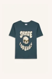 DeFacto Crew Neck Printed Short Sleeve T-Shirt Boy - Image 7