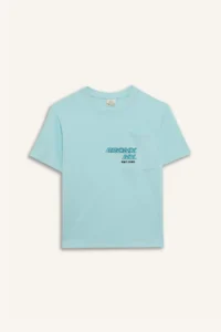 DeFacto Crew Neck Printed Short Sleeve T-Shirt Boy - Image 8