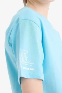 DeFacto Crew Neck Printed Short Sleeve T-Shirt Boy - Image 5