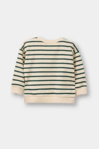 DeFacto Crew Neck Striped Sweatshirt Baby Boy - Image 3