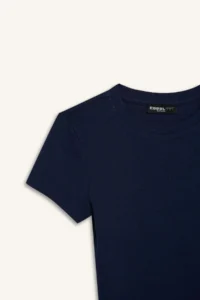 DeFacto Cool Fitted Basic Plain Rib Short Sleeve T-Shirt - Image 8