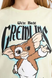 DeFacto Gremlins Oversize Wide Fit Crew Neck Short Sleeve T-Shirt Girls - Image 5