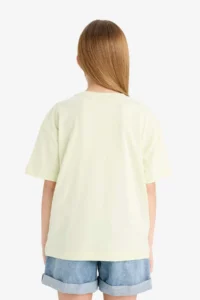 DeFacto Gremlins Oversize Wide Fit Crew Neck Short Sleeve T-Shirt Girls - Image 6