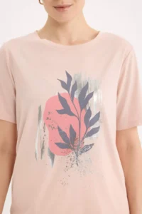 DeFacto Regular Fit Crew Neck Printed Short Sleeve T-Shirt - Image 5