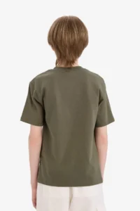 DeFacto Crew Neck Embroidered Short Sleeve T-Shirt Boy - Image 6