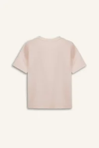 DeFacto Crew Neck Printed Short Sleeve T-Shirt for Baby Boy - Image 3