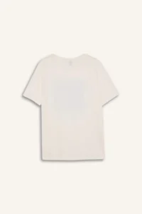 DeFacto Regular Fit Crew Neck Ethnic Patterned Short Sleeve T-Shirt - Image 8