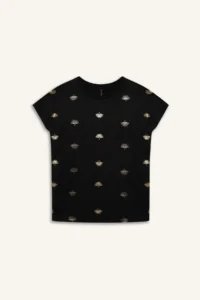 DeFacto Regular Fit Crew Neck Patterned Short Sleeve T-Shirt - Image 7