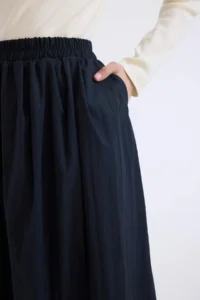 DeFacto A Cut Waist Elastic Parachute Fabric Maxi Hijab Skirt - Image 7