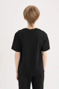 DeFacto Minecraft Crew Neck Short Sleeve T-Shirt Boy - Image 8