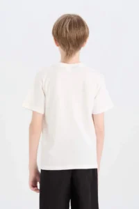 DeFacto Minecraft Crew Neck Short Sleeve T-Shirt Boy - Image 5