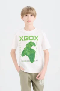 DeFacto Xbox Crew Neck Short Sleeve T-Shirt Boy - Image 3