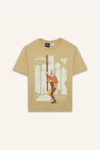 DeFacto Avatar the Last Airbender Crew Neck Short Sleeve T-Shirt Boy