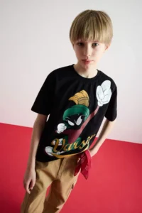 DeFacto Looney Tunes Crew Neck Short Sleeve T-Shirt Boy