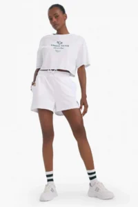 DeFacto Oversize Wide Fit Crew Neck Printed Athlete Short Sleeve T-Shirt - Image 2