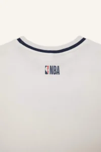 DeFacto NBA New York Knicks Slim Fit Slim Fit Crop Crew Neck Ribbed Short Sleeve T-Shirt - Image 8